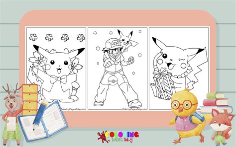 163 Páginas para colorir do Pikachu